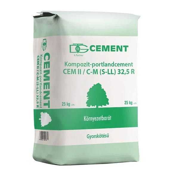 Cement DTG CEM II/C-M(S-LL) 32,5 R RAPID 25 kg